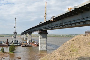Дополнительные силы направлены на строительство моста через Каму, чтобы избежать отставания от графика